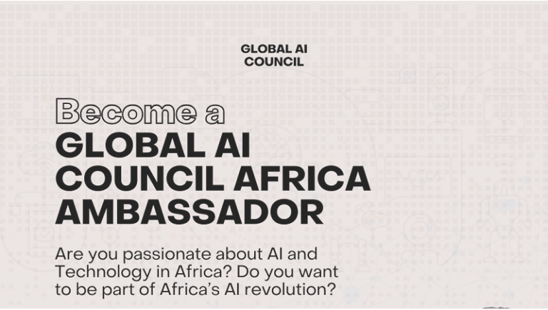 Global AI Council Africa Ambassador Program 2024 | Apply