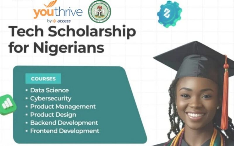 Access Bank Youthrive Tech Scholarship 2025 | APPLY